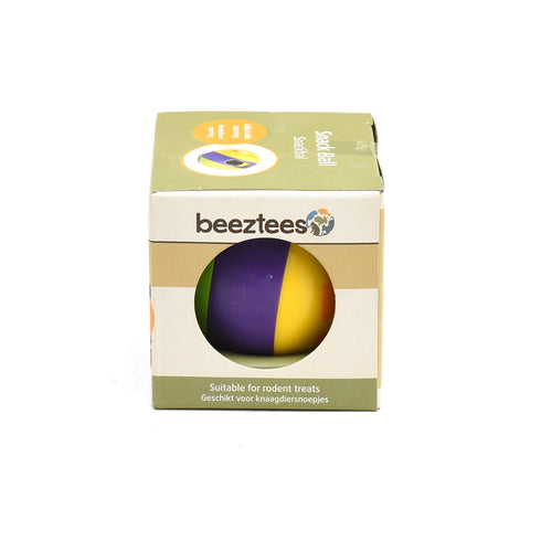 Jucarie pentru rozatoare Beeztees Snackball Rodino 6cm